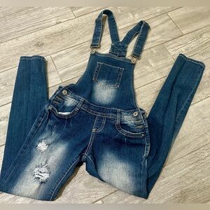 Denim Blue Overalls